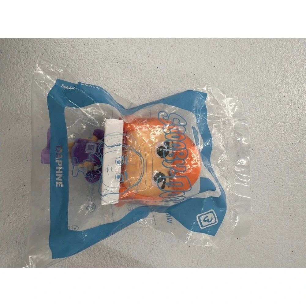 McDonalds Scooby-Doo Daphne Toy Lot 2 2021 Happy Meal Figure New Sealed Kids Toy